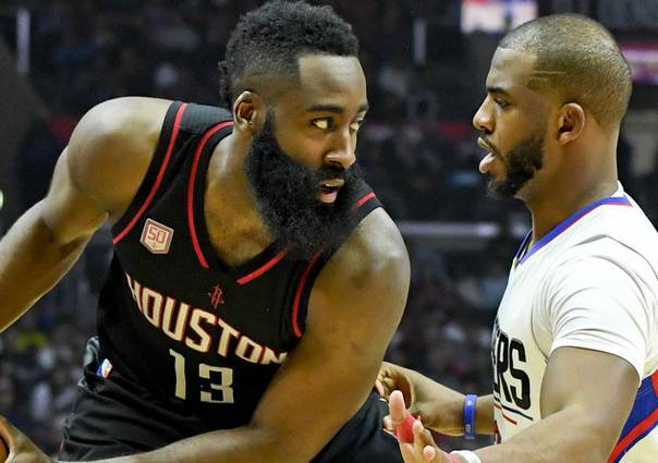  哈登组织串联完美快船多点开花轻取鹈鹕  